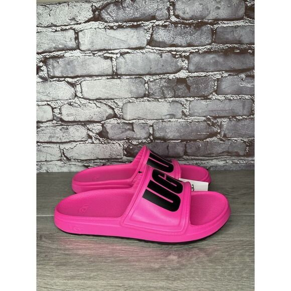 UGG WILCOX SLIDE Pink Rubber Light Waterproof Sport Sandals Men’s Sz 10M US/43EU main image 15